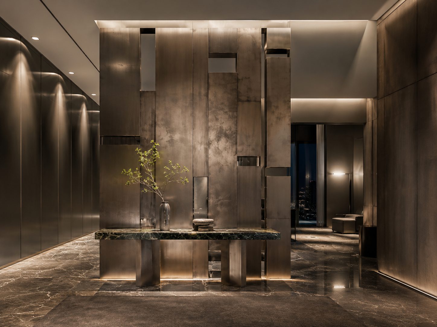 Villa stainless steel decoration