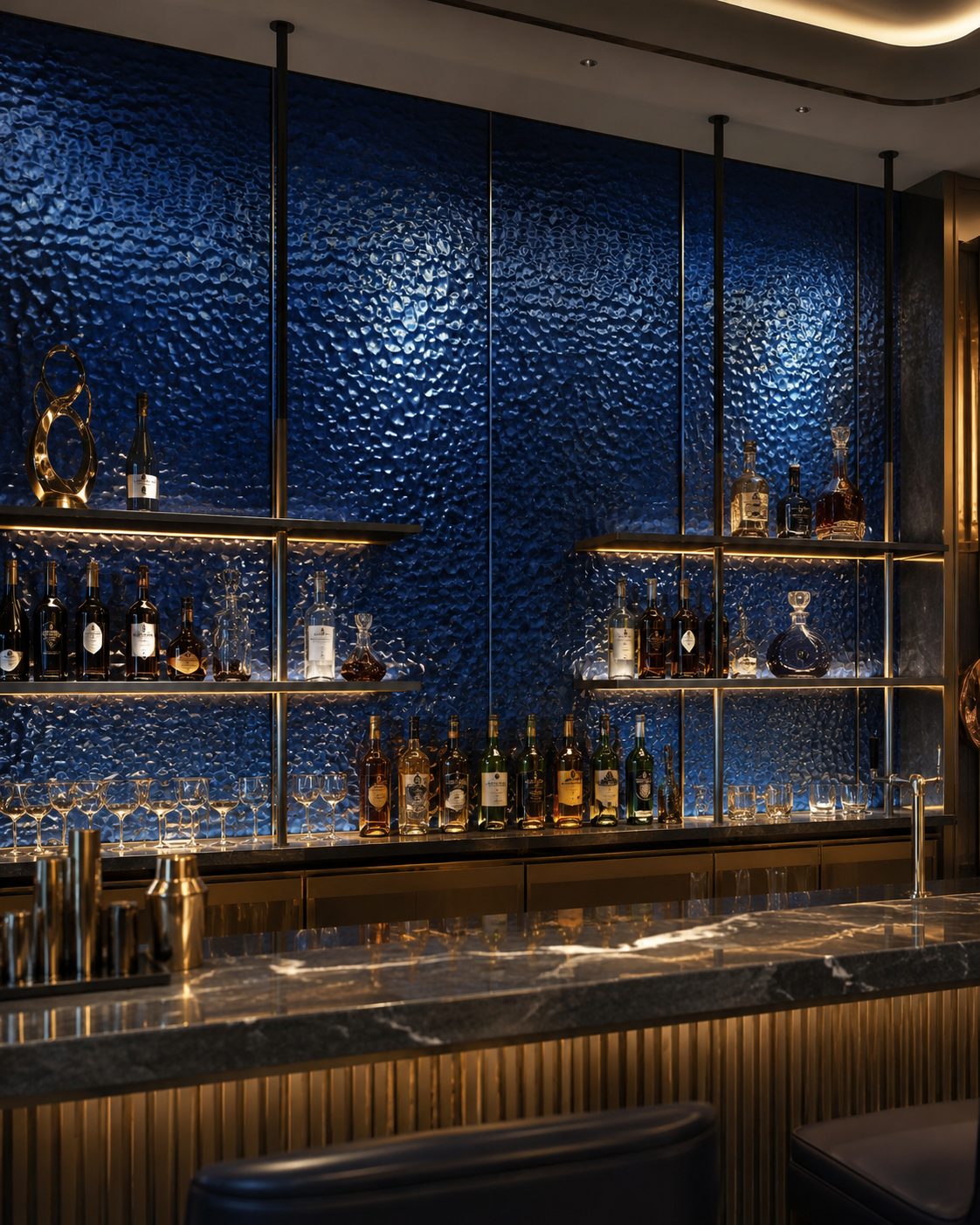 Stainless steel decorative panel space case 07