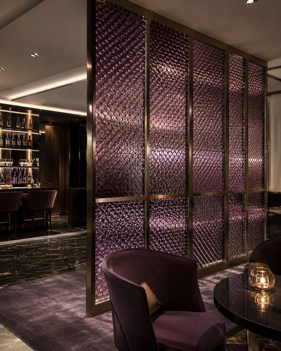 Stainless steel decorative panel space case 10